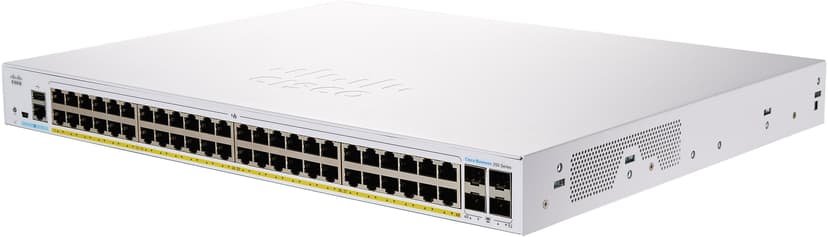 Cisco CBS250 48G 4SFP PoE 195W Smart Switch