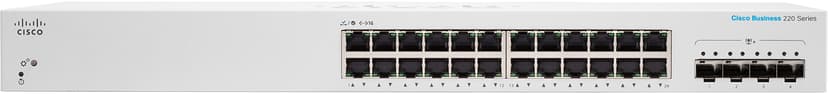 Cisco CBS220 24G 4SFP+ Smart Switch