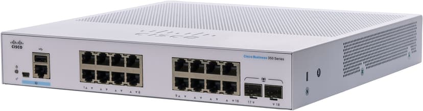 Cisco CBS350 16G 2SFP Managed Switch