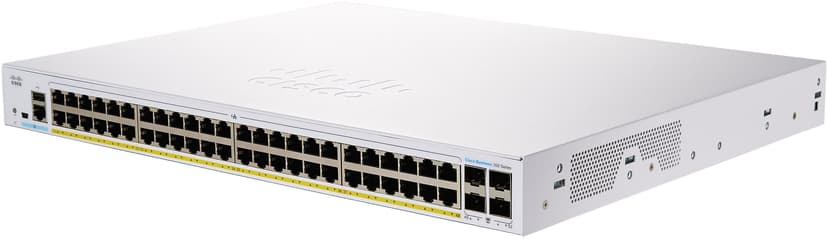 Cisco CBS350 48G 4SFP PoE 370W Managed Switch