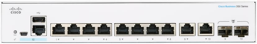 Cisco CBS350 8G 2SFP PoE 120W Ext PSU Managed Switch