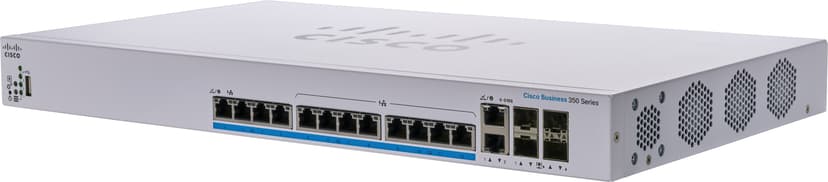 Cisco CBS350 12x5G 2xGE 2xSFP+ PoE 375W Managed Switch