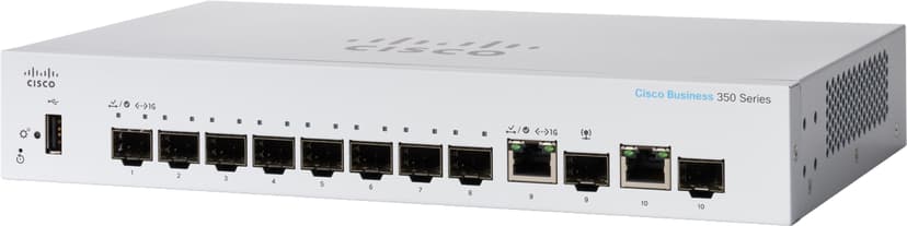 Cisco CBS350 8SFP 2G Managed Switch