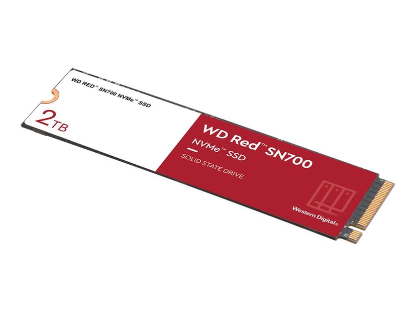 WD Red SN700 SSD-levy 2000GB M.2 2280 PCI Express 3.0 x4 (NVMe)