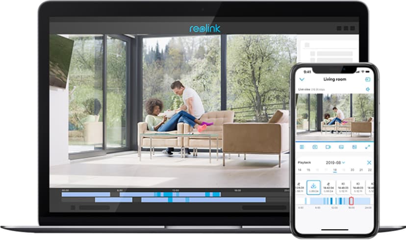 Reolink RLK8-810B4-A Smart 4K övervakningssystem
