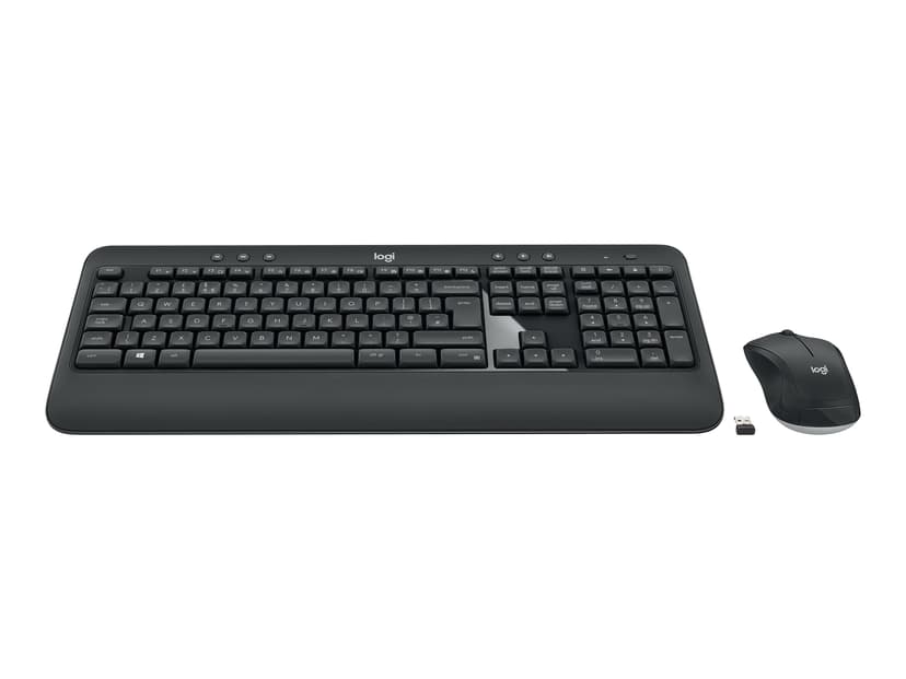 Logitech MK540 Advanced Nordiska länderna Sats med tangentbord och mus