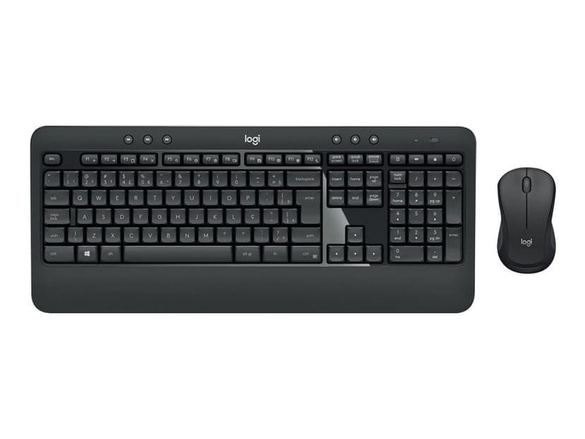 Logitech MK540 Advanced Nordisk Tastatur- og mussett
