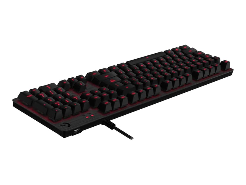 Logitech G G413 - Carbon Langallinen, USB Pohjoismaat Harmaa Näppäimistö