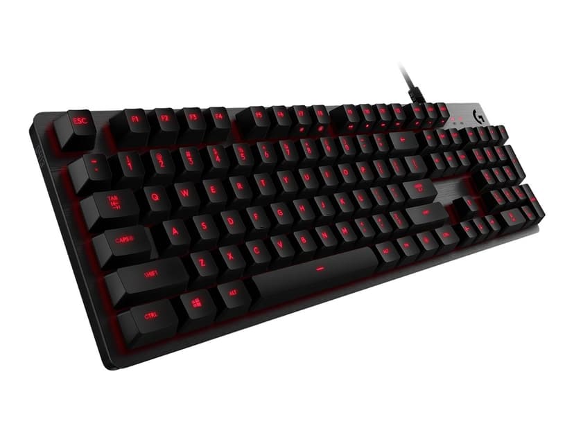 Logitech G G413 - Carbon Langallinen, USB Pohjoismaat Harmaa Näppäimistö