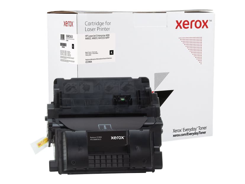 Xerox Musta riittoisa Everyday HP Toner 90X (CE390X) -värikasetti