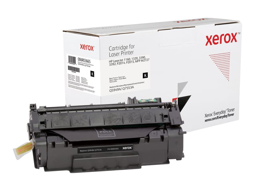 Xerox Musta Everyday HP Toner49A/53A (Q5949A/Q7553A) -vakiovärikasetti