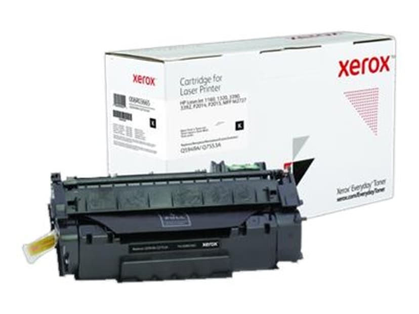 Xerox Musta Everyday HP Toner49A/53A (Q5949A/Q7553A) -vakiovärikasetti