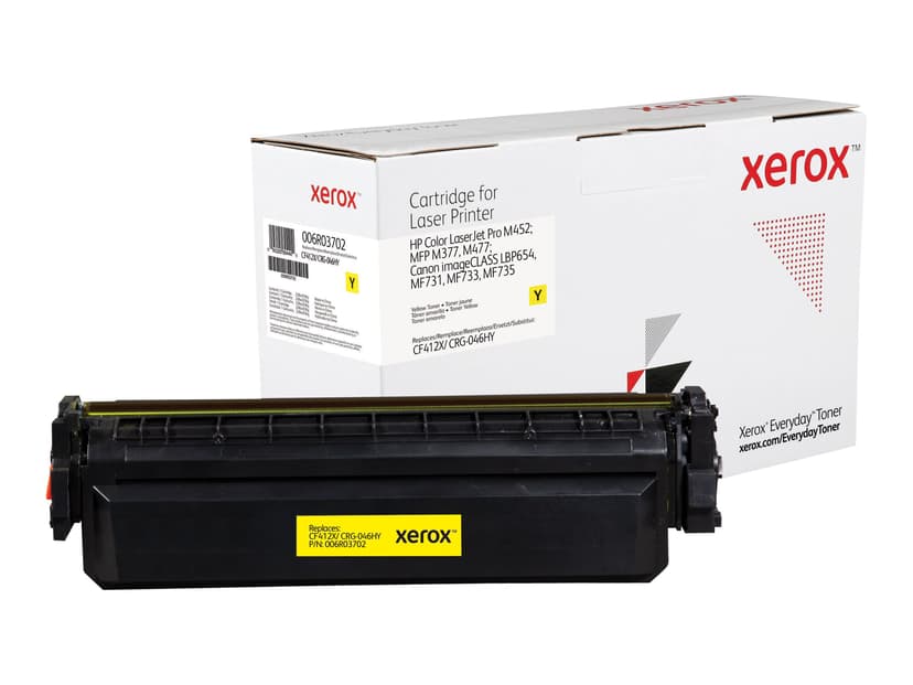 Xerox Keltainen riittoisa Everyday HP Toner 410X (CF412X) -värikasetti