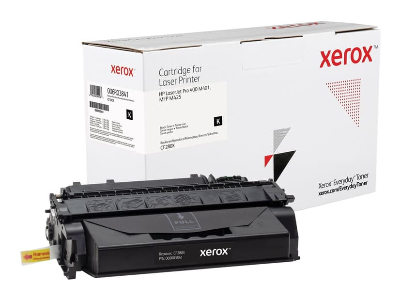 Xerox Musta riittoisa Everyday HP Toner 80X (CF280X) -värikasetti