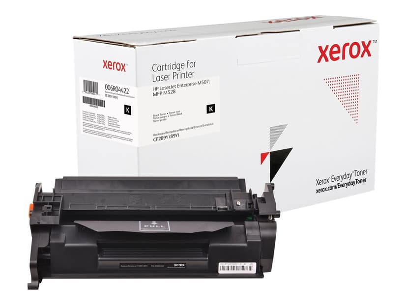 Xerox Musta erittäin riittoisa Everyday HP Toner 89Y (CF289Y) -värikasetti