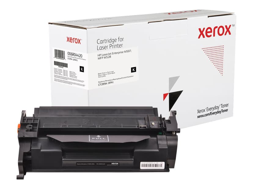 Xerox Everyday V�rikasetti Vaihtoehtona HP Musta 89A (CF289A) STD