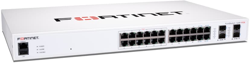 Fortinet FortiSwitch 124F-POE 24-Port PoE 185W
