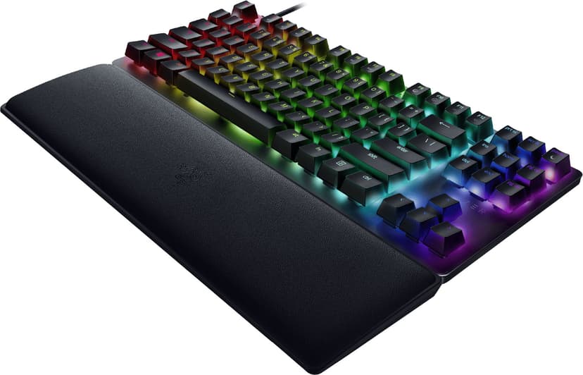 Razer Huntsman V2 TKL Langallinen, USB-C Pohjoismaat Musta Näppäimistö
