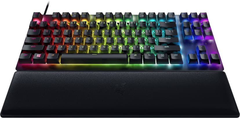 Razer Huntsman V2 TKL Kablet Nordisk Svart Tastatur