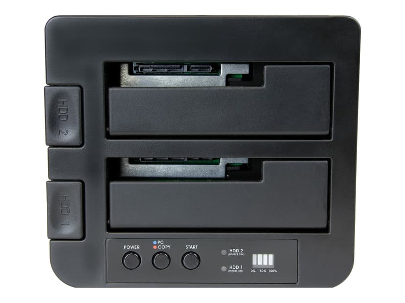 Startech 3.5"/2.5" SATA dupliceringsdockningsstation USB 3.1