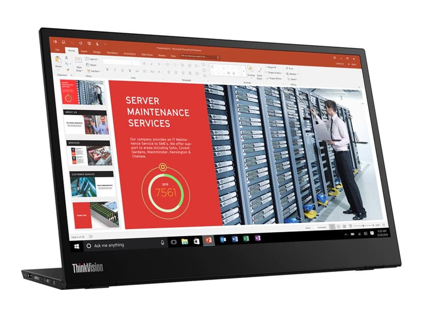 Lenovo ThinkVision M14 14" 1920 x 1080 16:9 IPS 60Hz
