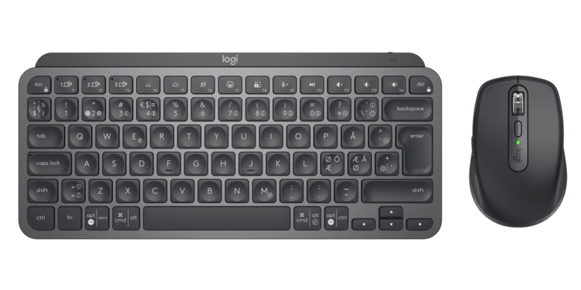 Logitech MX Keys mini combo for business Logi Bolt Pohjoismaat Näppäimistö- ja hiiri -pakkaus