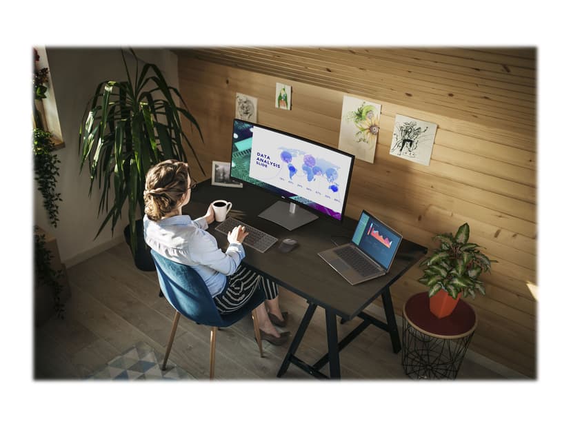Dell P3421W 34" WQHD IPS 21:9 Curved 34.14" 3440 x 1440 21:9 IPS 60Hz