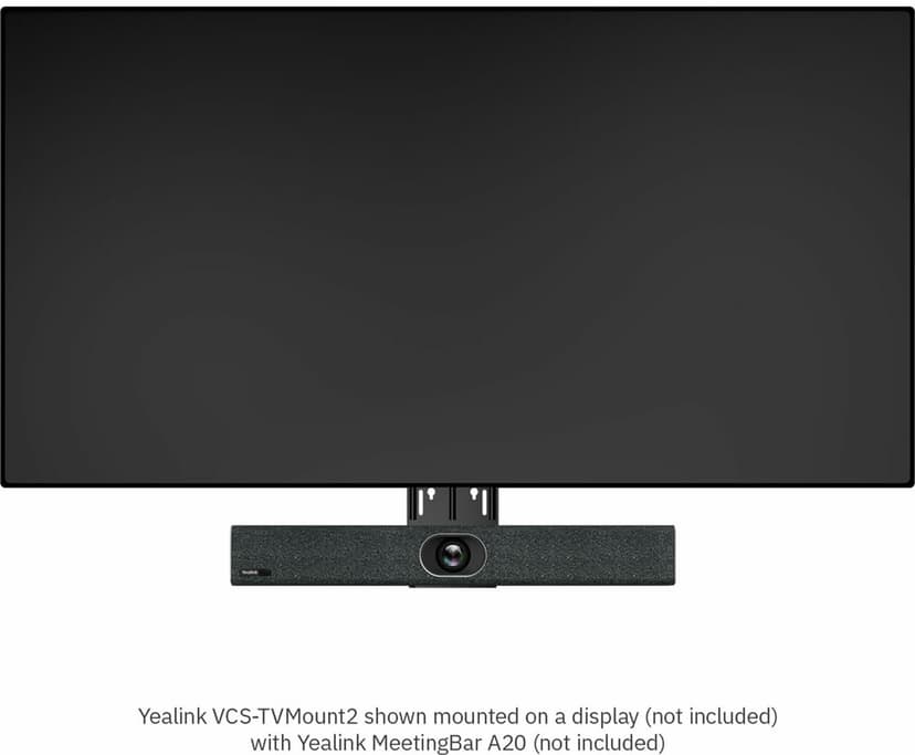 Yealink Video Bar TV Mount Kit for UVC40, A20 & A30