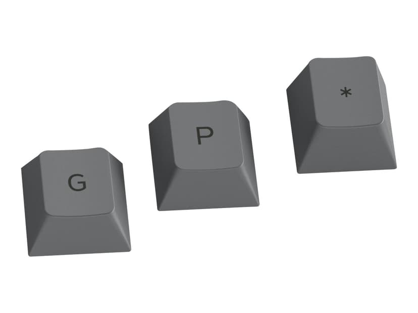 Glorious GPBT Keycaps ISO Nordic-Layout Black Ash