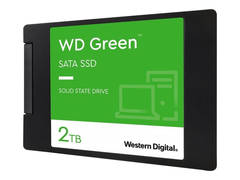 WD Green 2TB SSD 2.5" SATA 6.0 Gbit/s