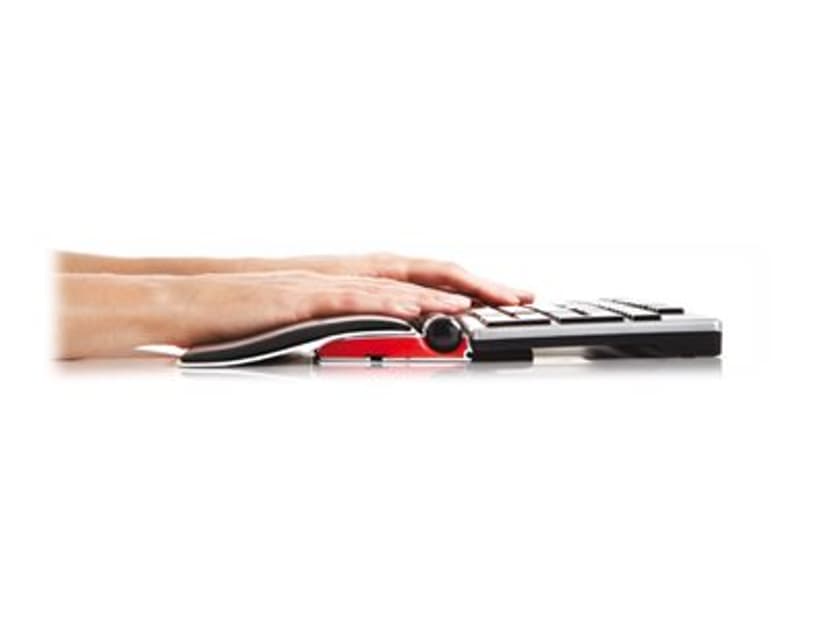 Contour Design RollerMouse Red Plus Wireless + Balance keyboard Wireless Nordisk Tastatur og rullebarre-musesæt