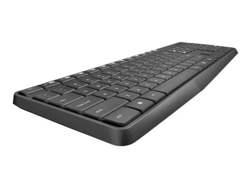 Logitech Mk235 Nordiska länderna Sats med tangentbord och mus