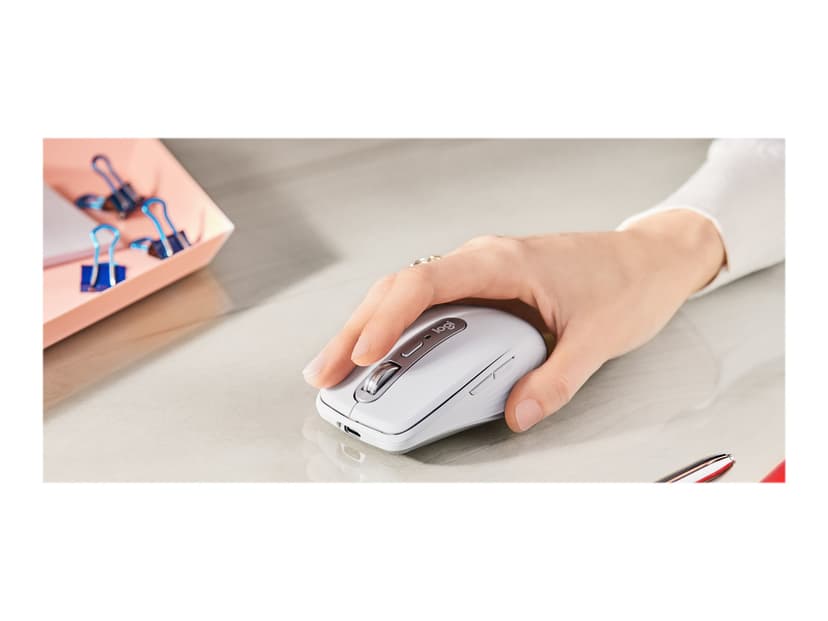 Logitech MX Anywhere 3 for Mac Draadloos 4,000dpi Muis Grijs