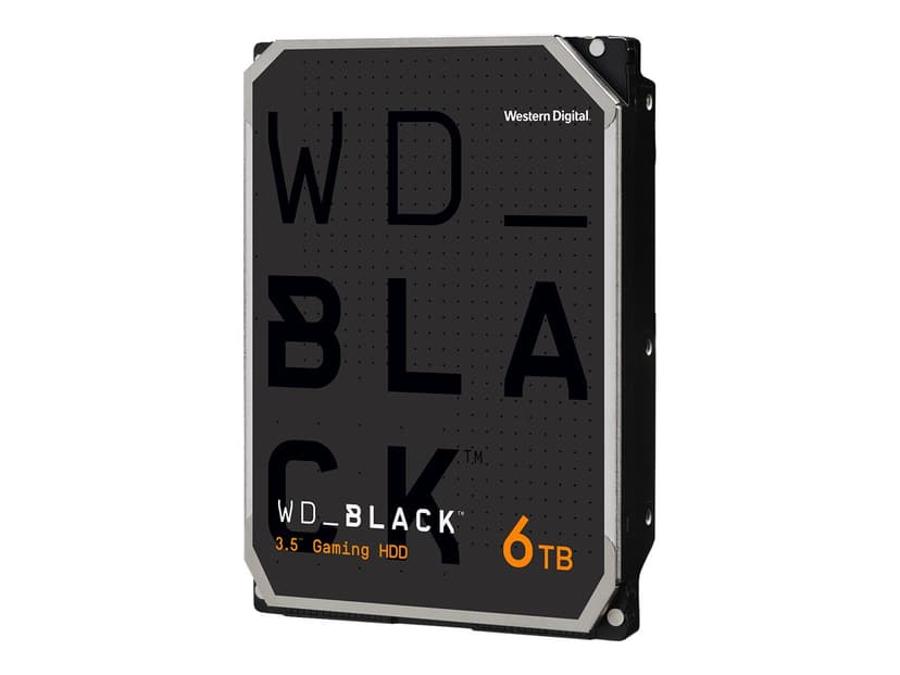 WD BLACK 6TB 3.5" 7200r/min SATA HDD