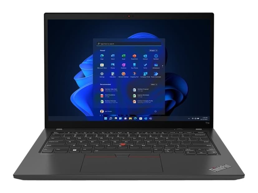 Lenovo ThinkPad T14 G3 Core i7 16GB 512GB SSD 4G-oppgraderbar 14"