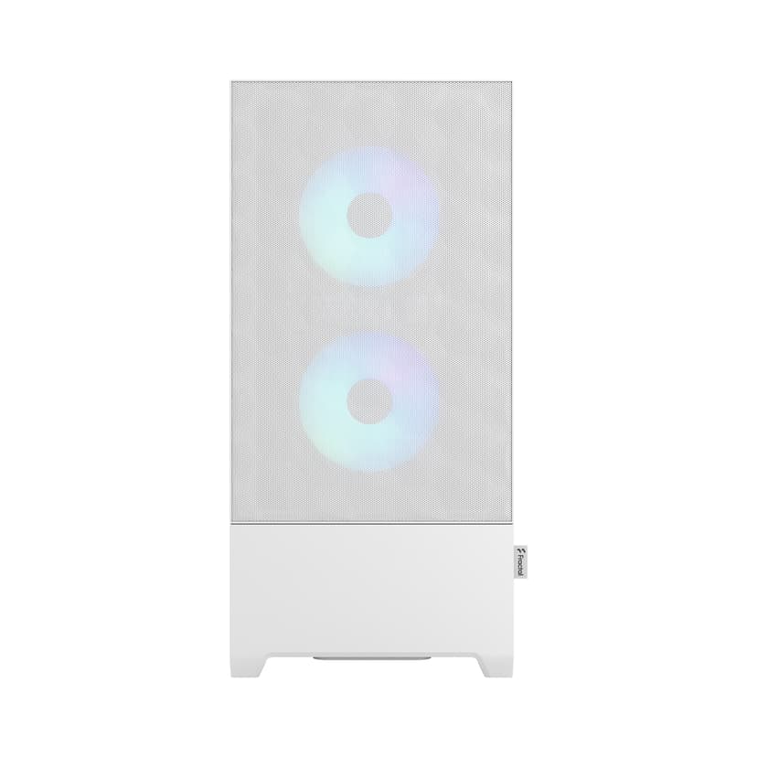 Fractal Design POP Air RGB White Clear Glass ATX Valkoinen