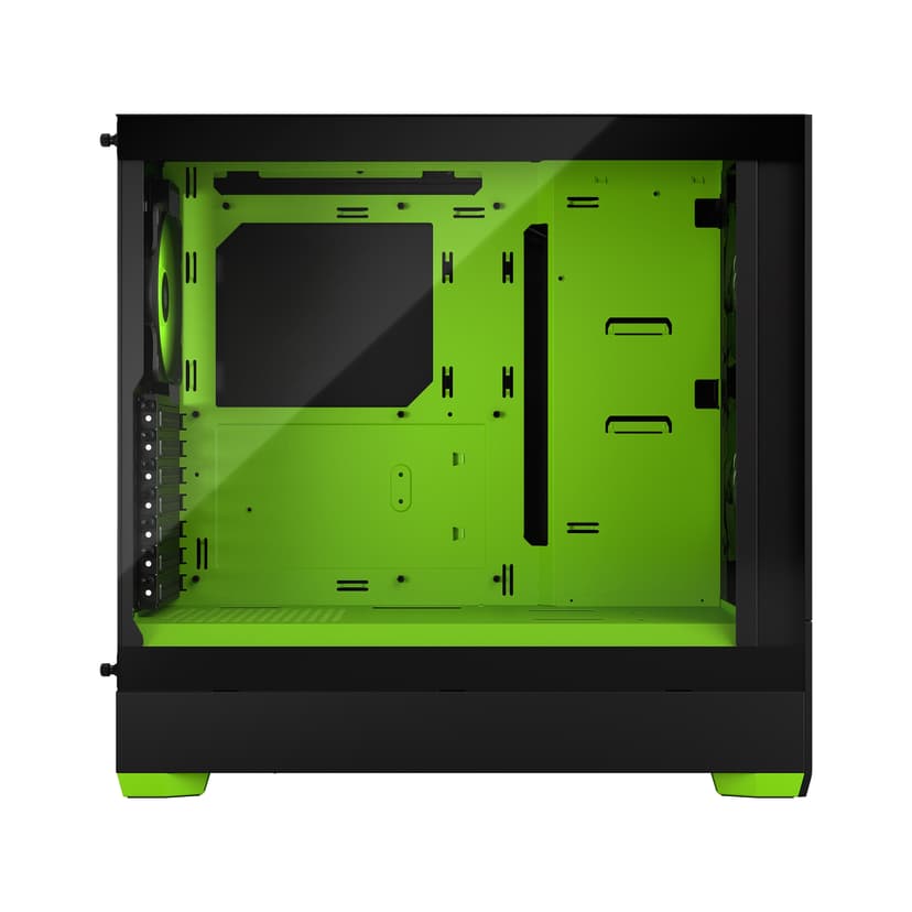 Fractal Design POP Air RGB Green Core Clear Glass ATX Grön, Svart