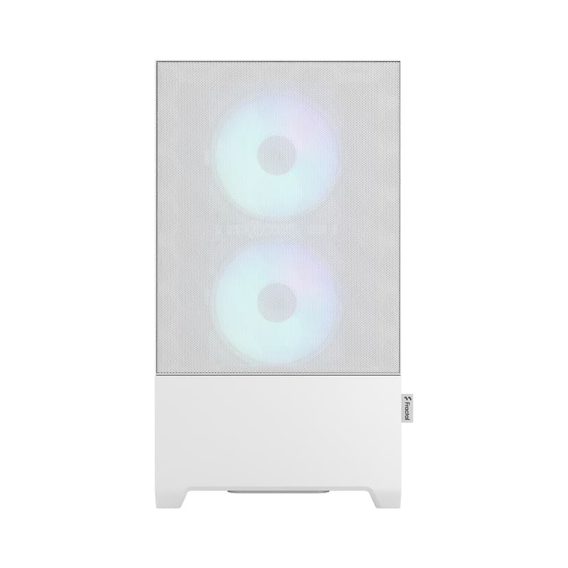 Fractal Design POP Mini Air RGB White Clear Glass Matx Valkoinen