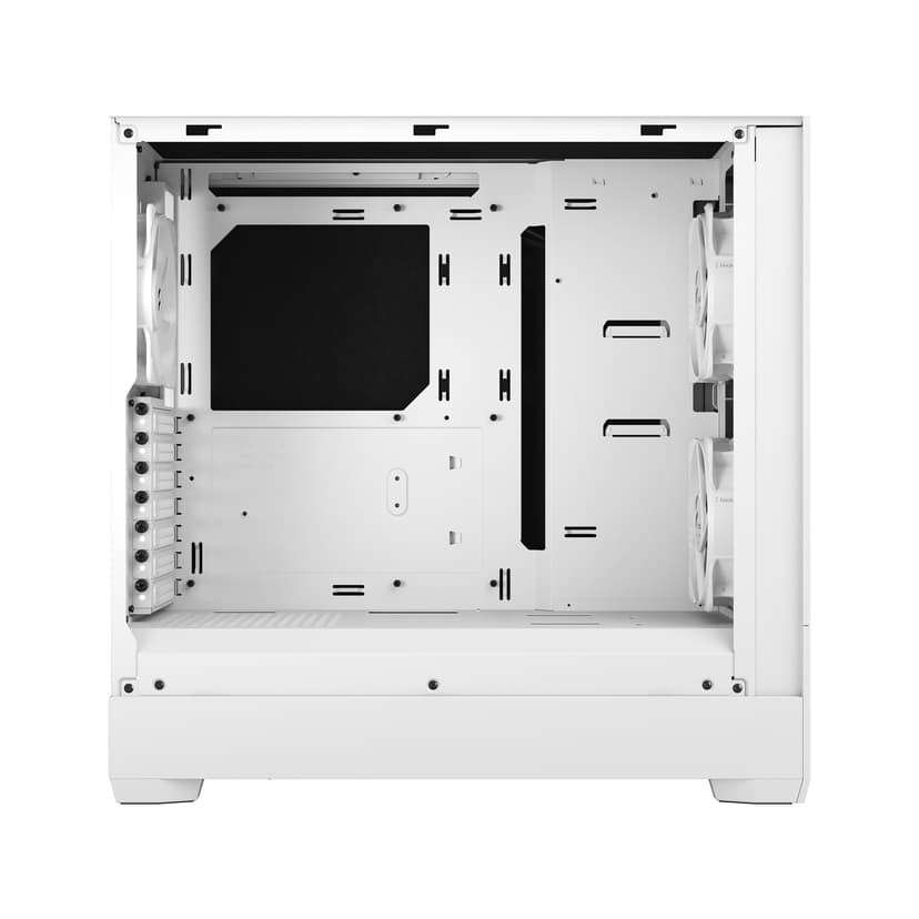 Fractal Design POP Silent White Clear Glass ATX Hvid