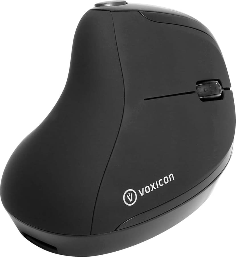 Voxicon Wireless Ergo Mus M618 Professional BT+2.4GHZ Trådlös 4000dpi Mus Svart
