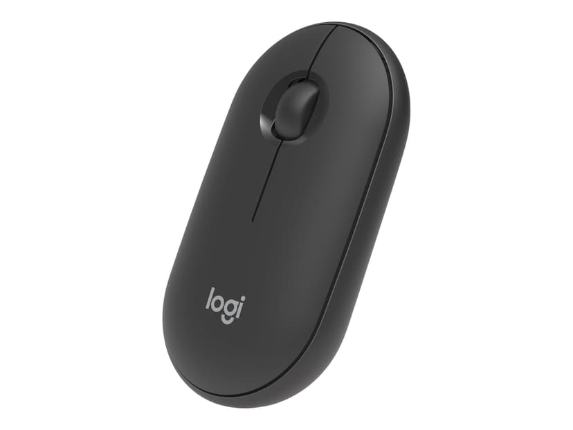 Logitech Pebble M350 Draadloos 1000dpi Muis Grijs Zwart