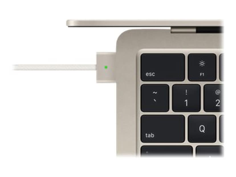 Apple MacBook Air (2022) Tähtivalkea M2 8GB 256GB 13.6"