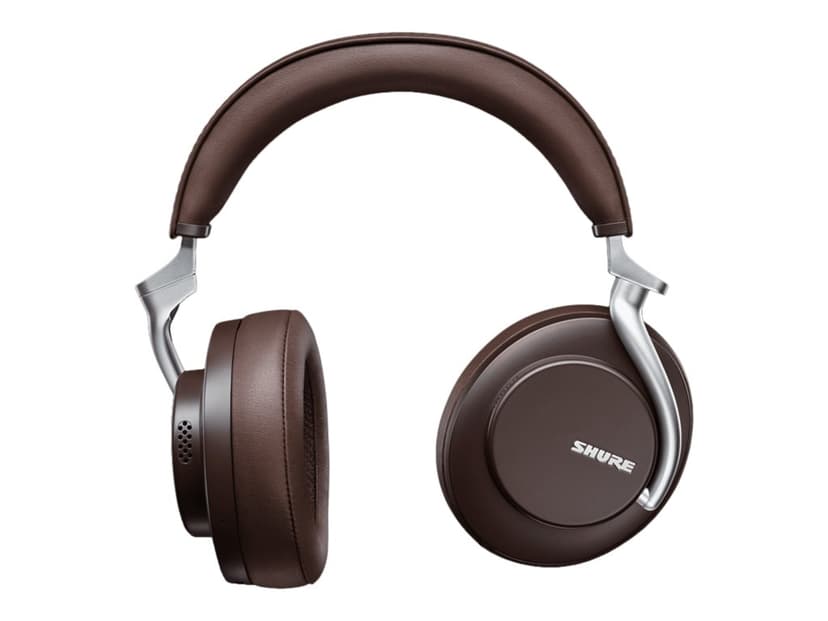Shure Aonic 50 langattomat kuulokkeet mikrofonilla & ANC Kuulokkeet 3,5 mm jakkiliitin, USB-C Stereo Hopea, Ruskea