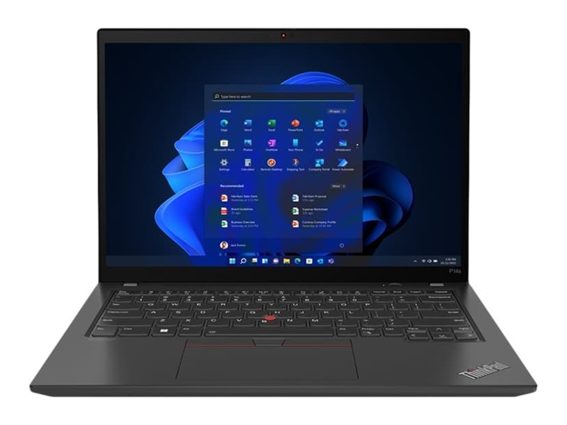 Lenovo ThinkPad P14s G3 Core i7 32GB 1000GB SSD 4G-uppgraderingsbar T550 14"
