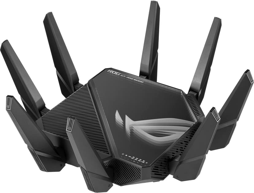 ASUS ROG Rapture GT-AXE16000 WiFi 6E Quad-band Gaming Router - (Outlet-vare klasse 2)