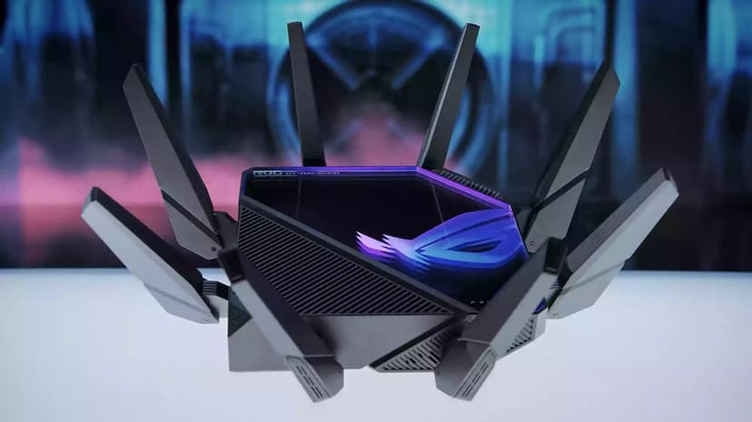 ASUS ROG Rapture GT-AXE16000 WiFi 6E Quad-band Gaming Router - (Outlet-vare klasse 2)