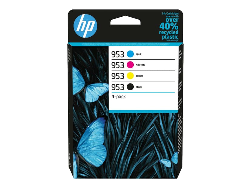 HP Blekk Multipakning (C/M/Y/K) 953 4-pakning