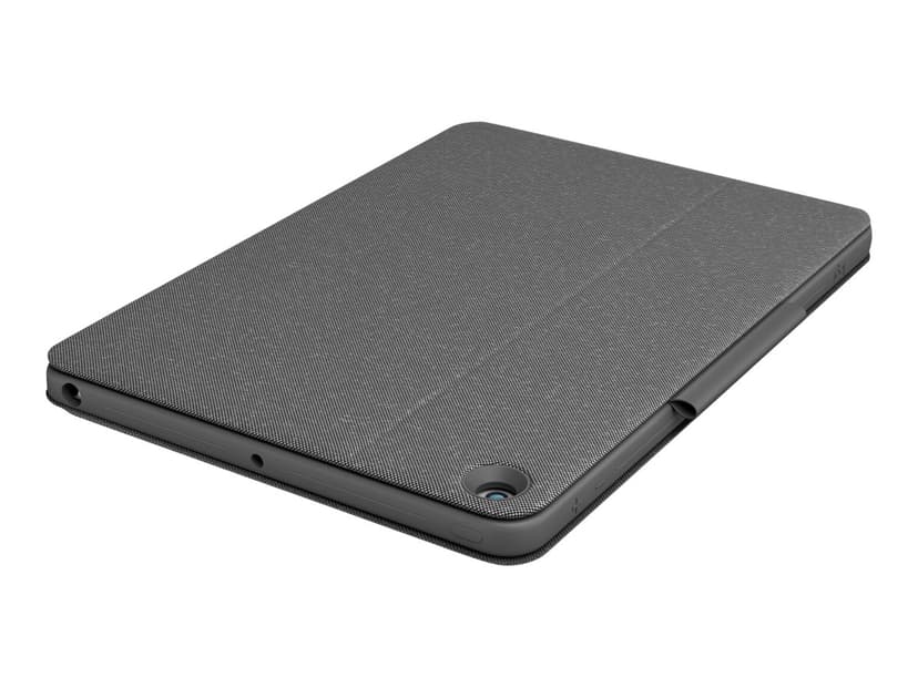 Logitech Combo Touch For Ipad 7/8/9Th Gen Langallinen, Apple Smart connector Pohjoismainen Harmaa Näppäimistö- ja kalvokotelo