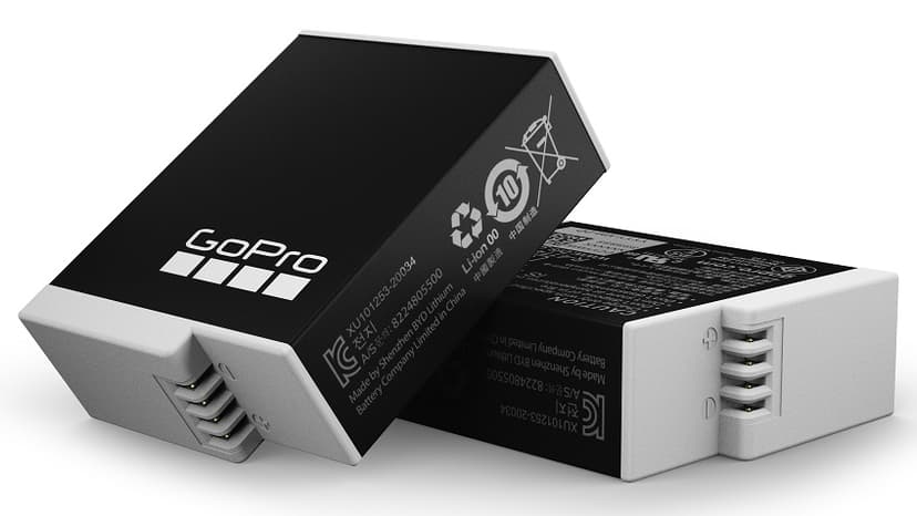 GoPro Enduro Batteri (HERO12/11/10/9 Black) 2pcs