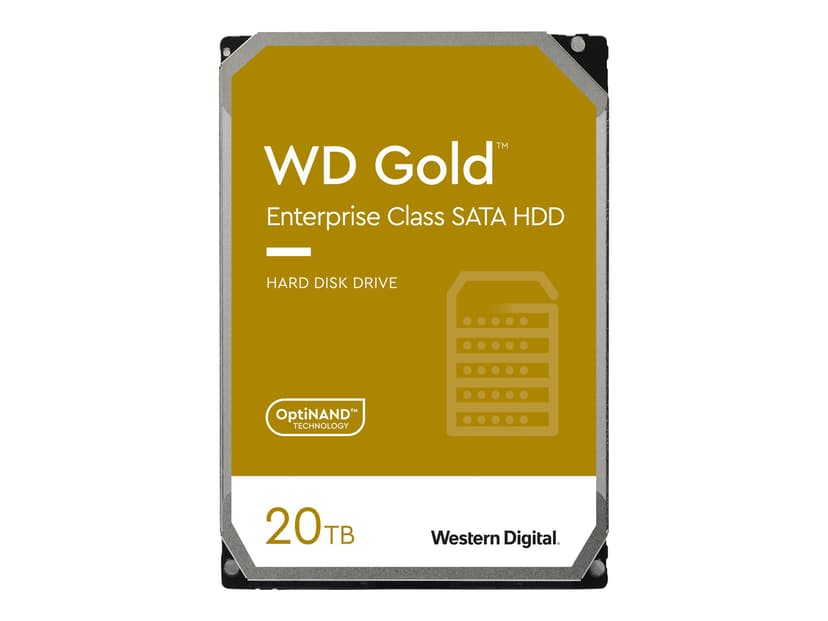 WD Gold 22TB 3.5" 7200r/min SATA 6.0 Gbit/s HDD